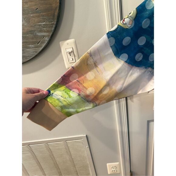 Disney Parks Bambi Thump Flower Boxy Sweatshirt sz 1X NWT - Picture 5 of 10